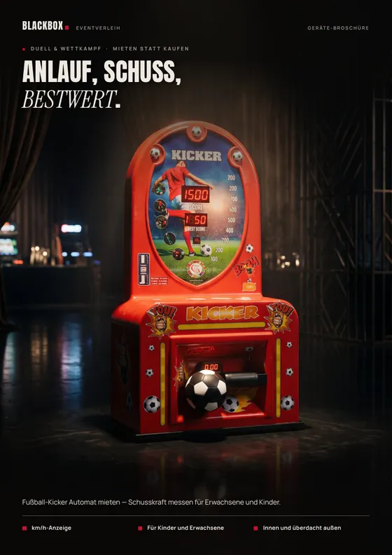 Cover: Fußball-Kicker Automat
