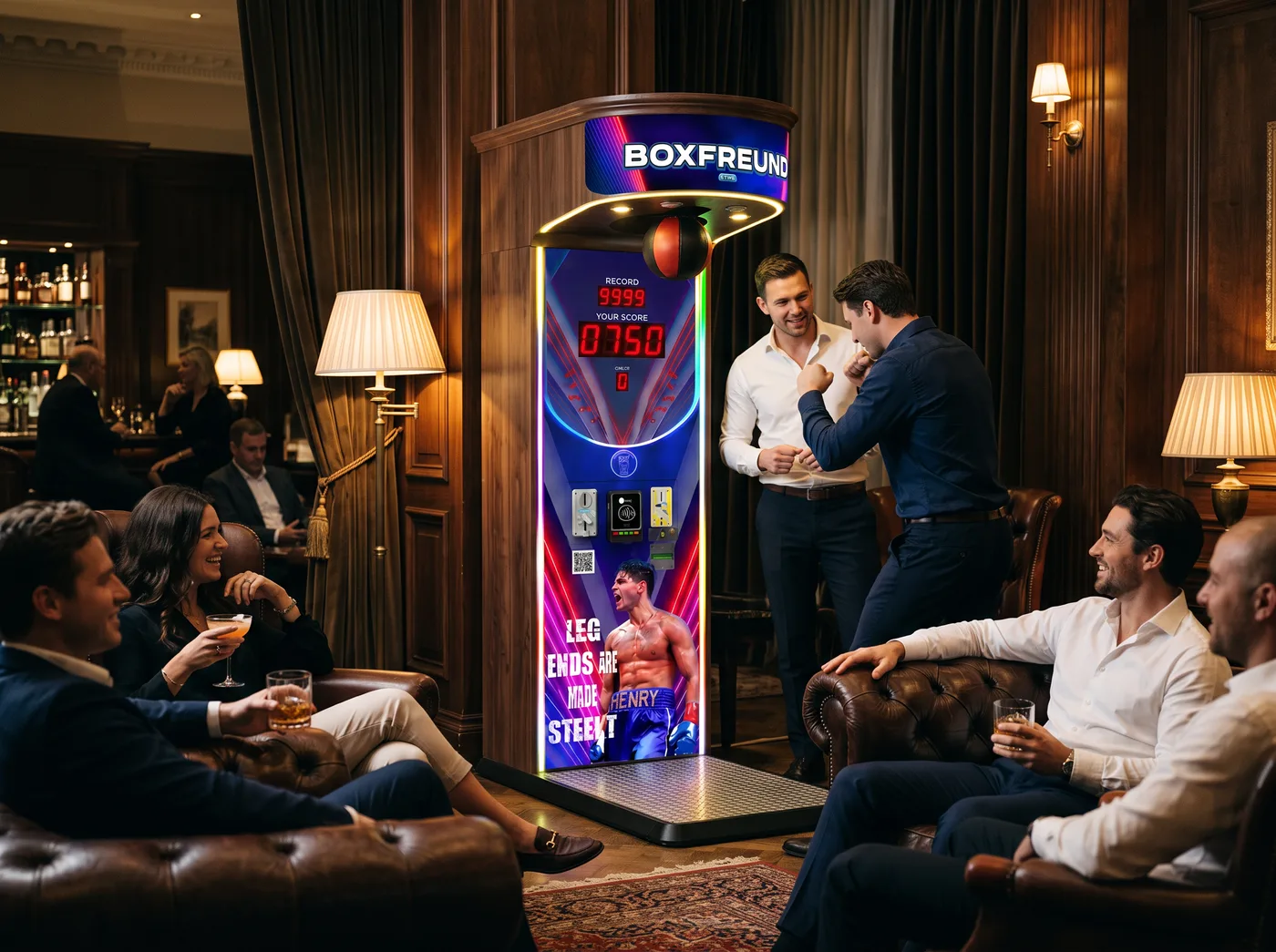 Boxautomat Super Silent — Hotel-Lounge